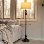 Lampada da tavolo Choi 22 Chinoiserie, blu/bianca (set da 2) di JONATHAN Y