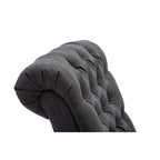 Divano chaise longue imbottito, poltrona decorativa per camera da letto, soggiorno