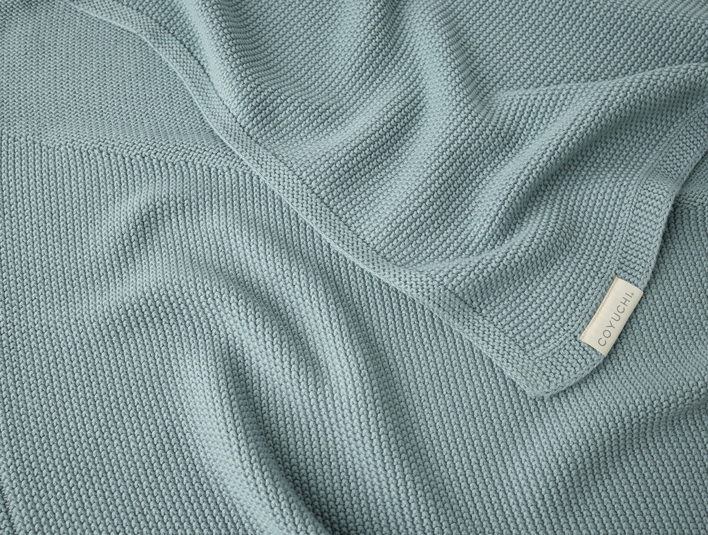 Coperta per neonati in maglia biologica Arroyo 
