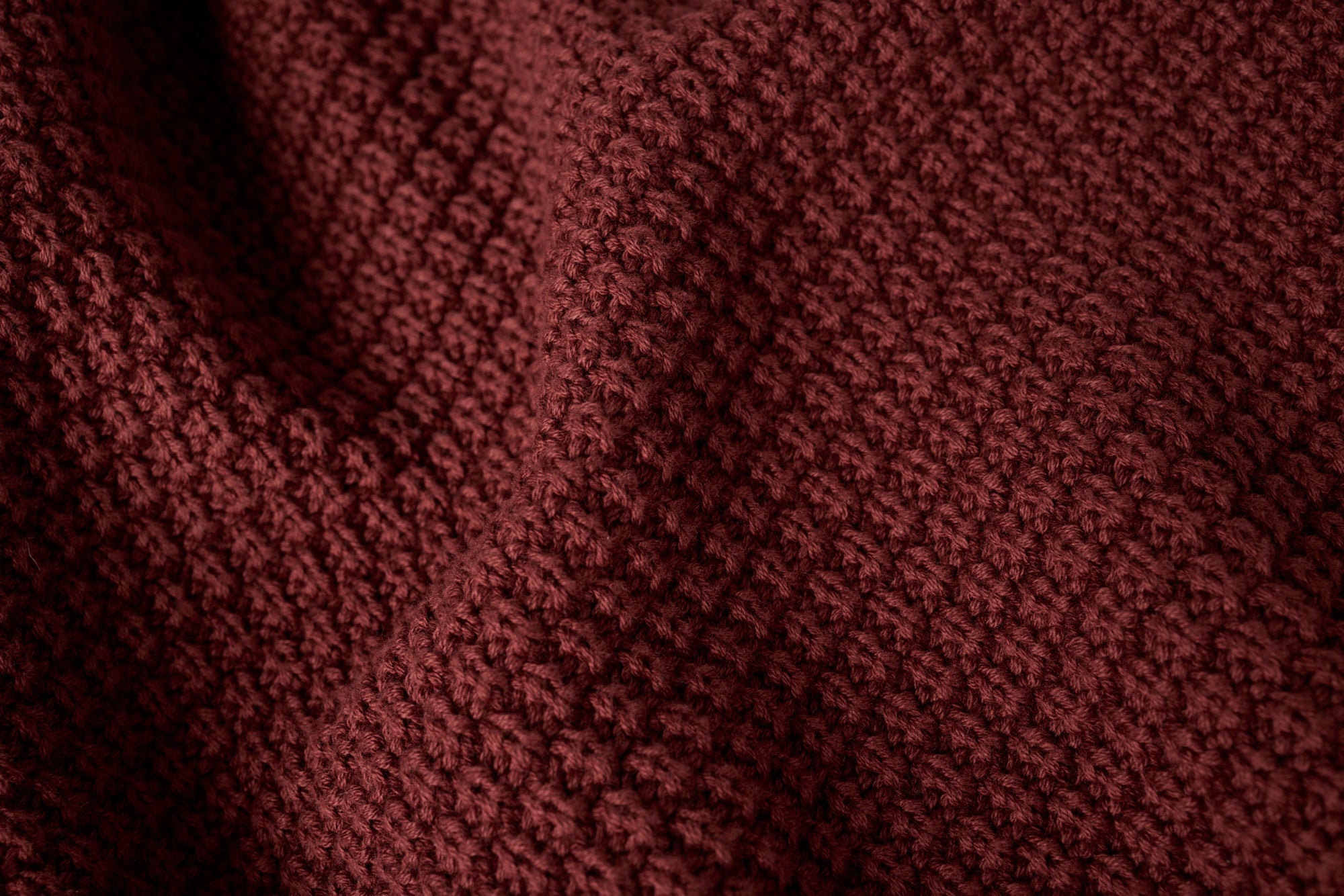 Coperta in maglia biologica Avalon