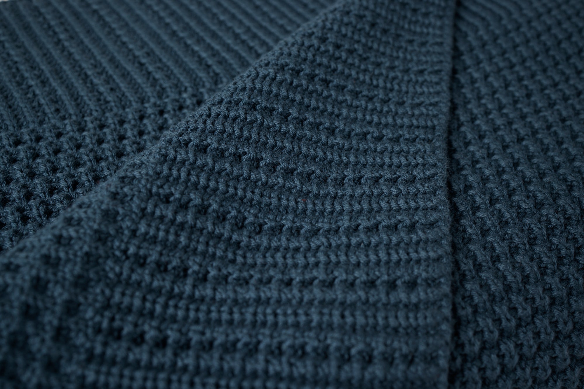 Coperta in maglia biologica Avalon