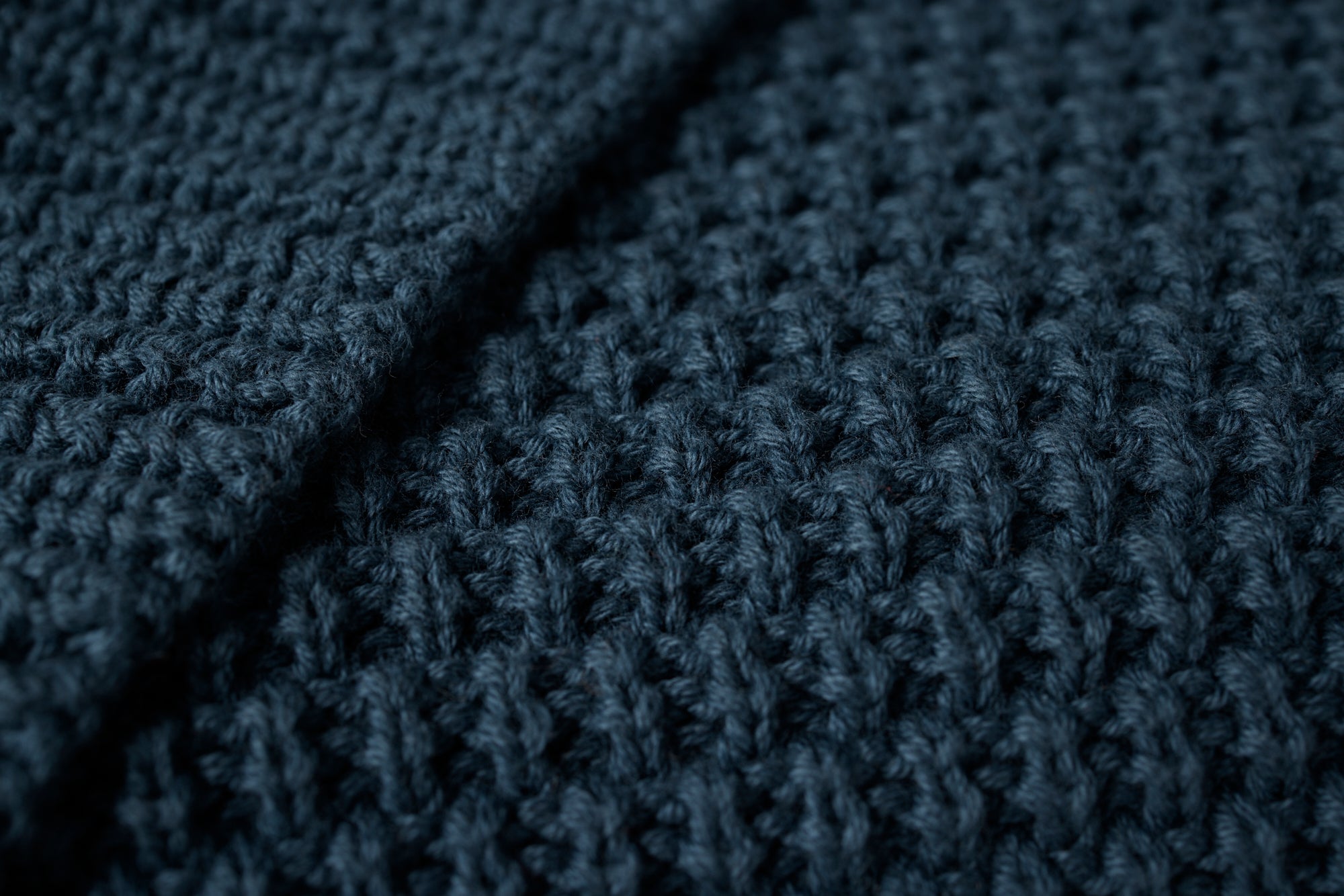 Coperta in maglia biologica Avalon