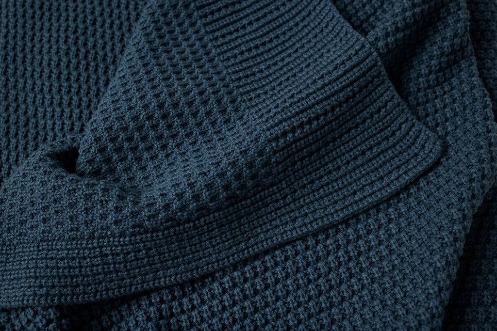 Coperta in maglia biologica Avalon
