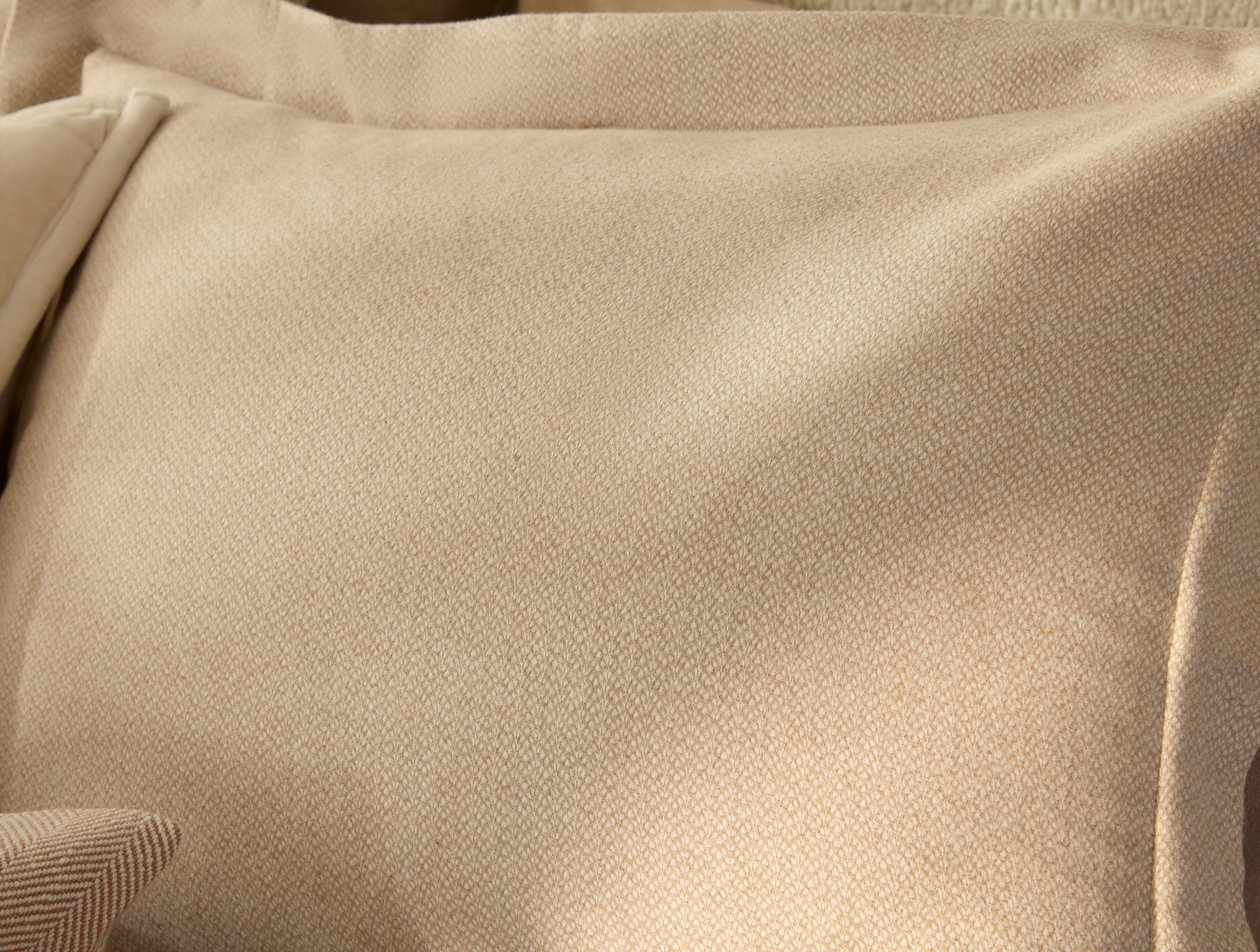 Federa in flanella organica con texture mélange Cloud Brushed™