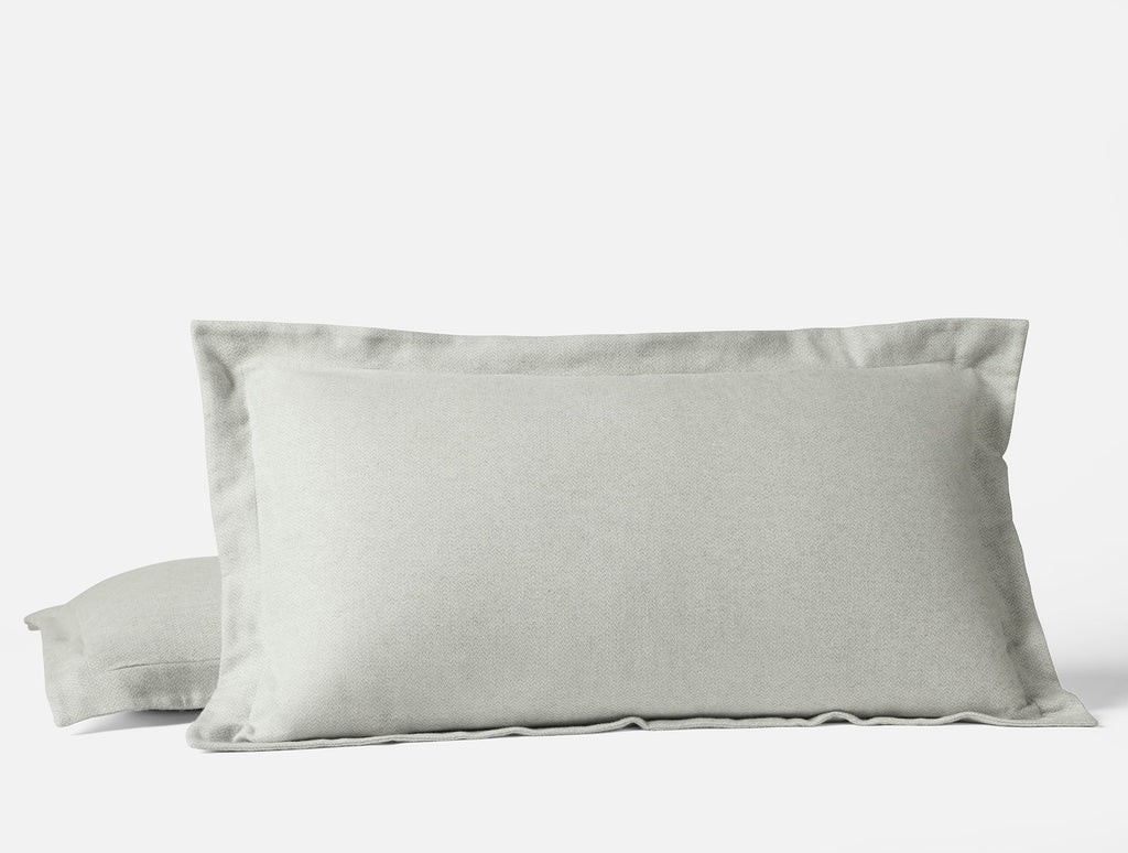 Federa in flanella organica con texture mélange Cloud Brushed™