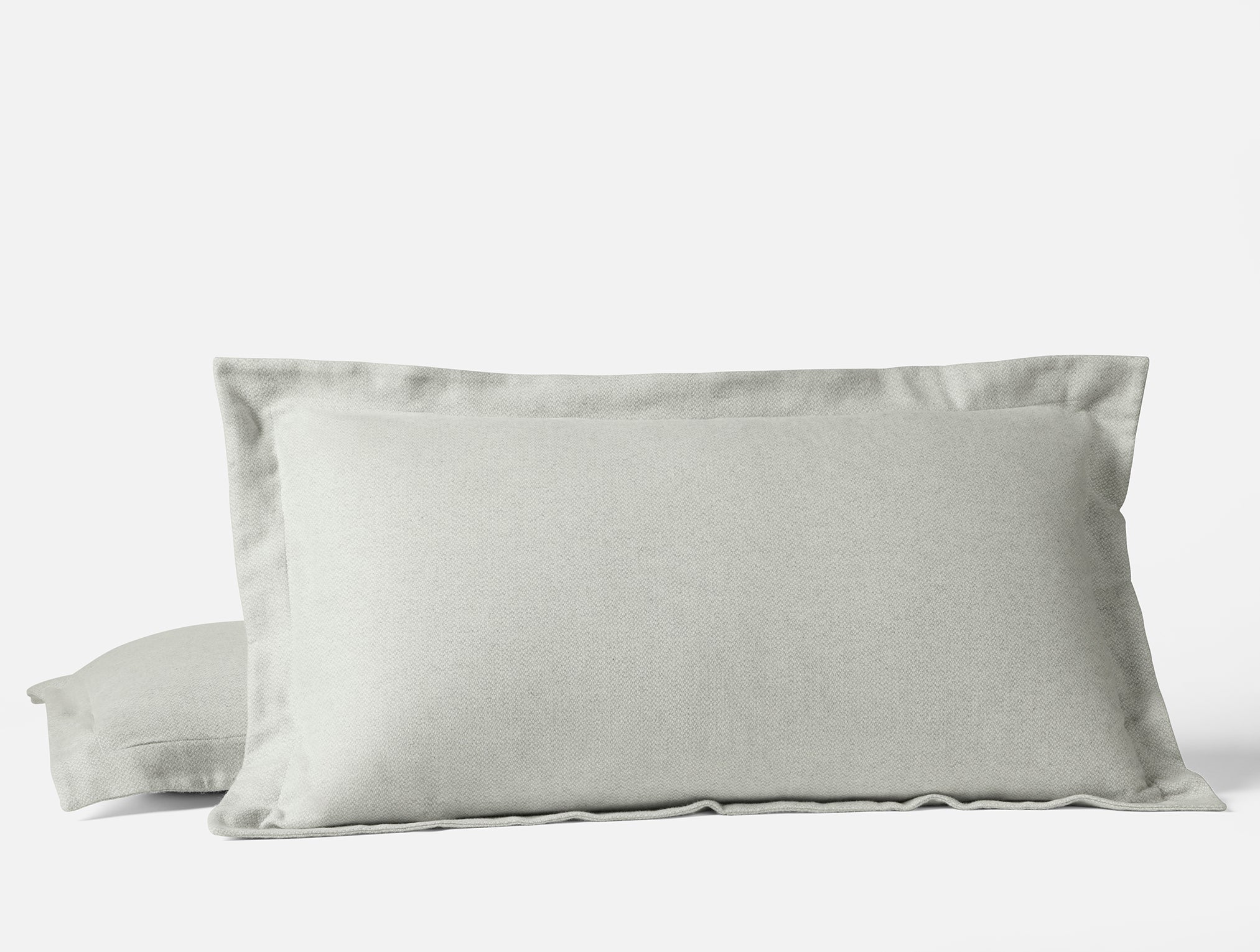 Federa in flanella organica con texture mélange Cloud Brushed™