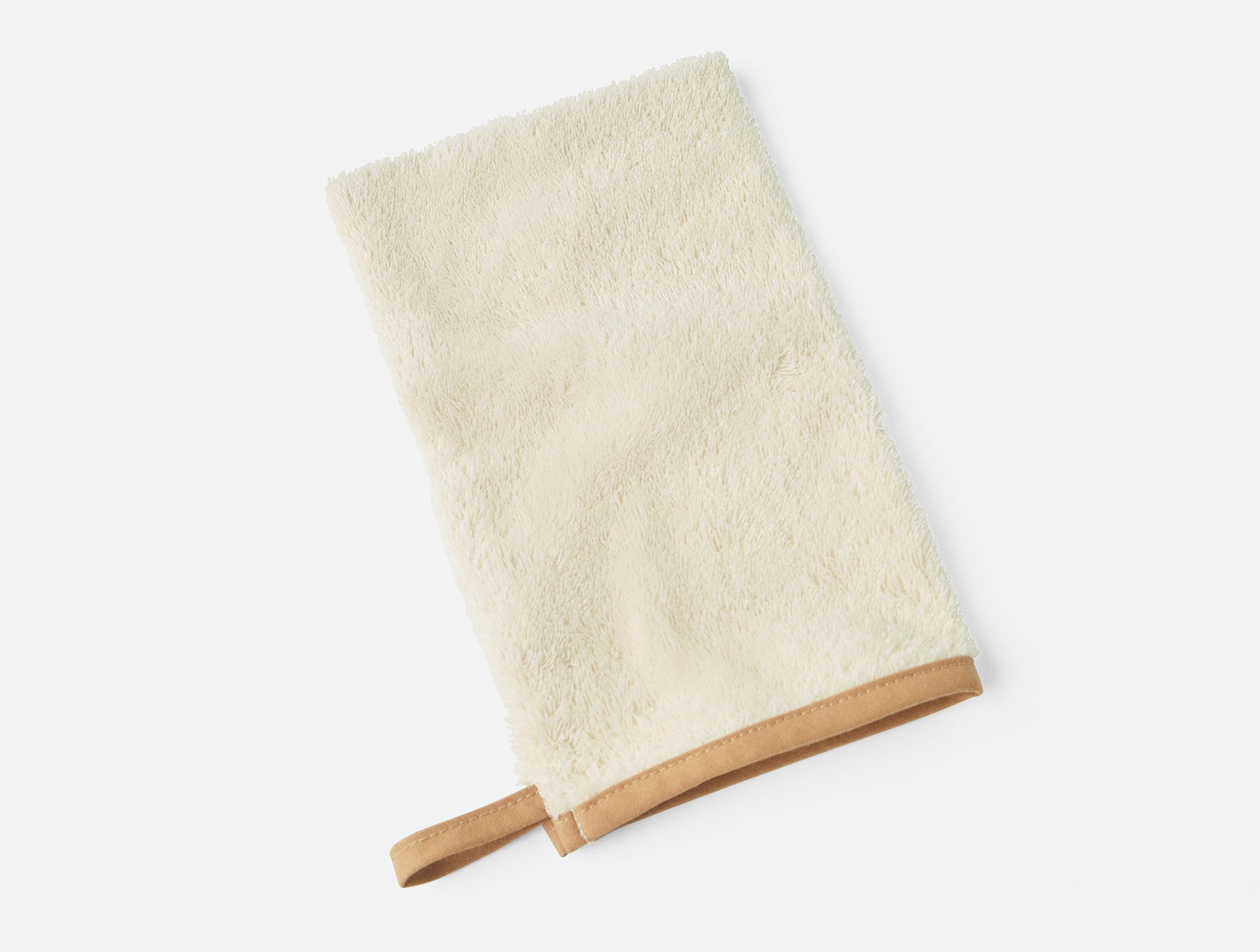 Set di asciugamano con cappuccio e guanto da bagno per neonati Cloud Loom™ Organic