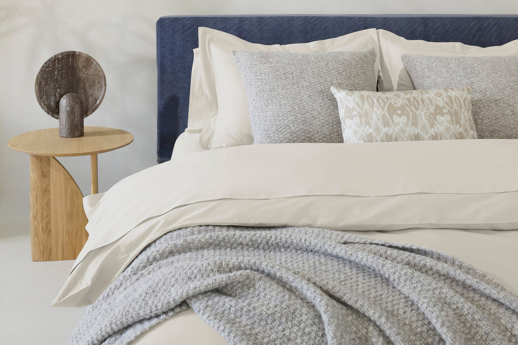 Copripiumino in raso organico morbido Cloud 