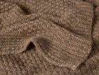 Coperta in maglia di cotone e alpaca Cordillera