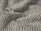 Coperta in maglia di cotone e alpaca Cordillera