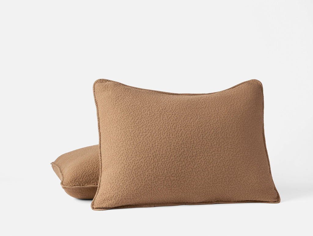 Cascade Organic Matelasse Sham 