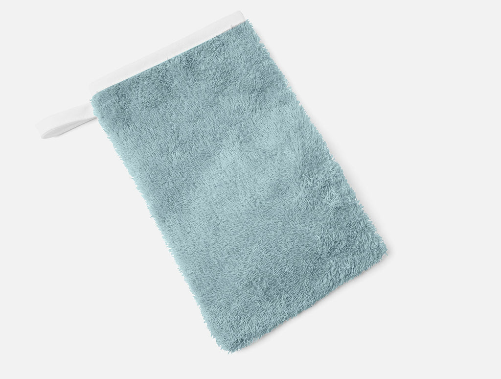 Set di asciugamano con cappuccio e guanto da bagno per neonati Cloud Loom™ Organic