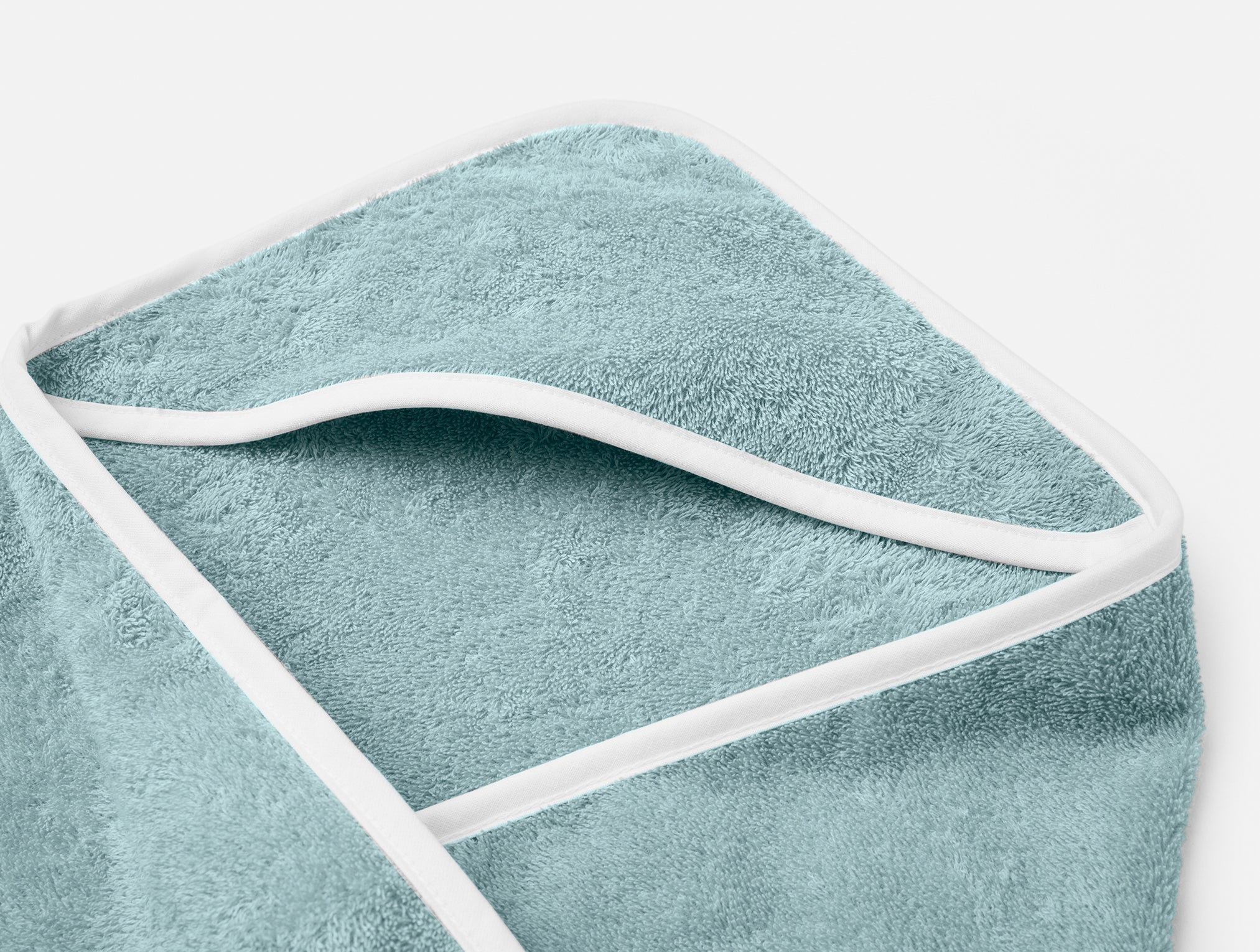 Set di asciugamano con cappuccio e guanto da bagno per neonati Cloud Loom™ Organic