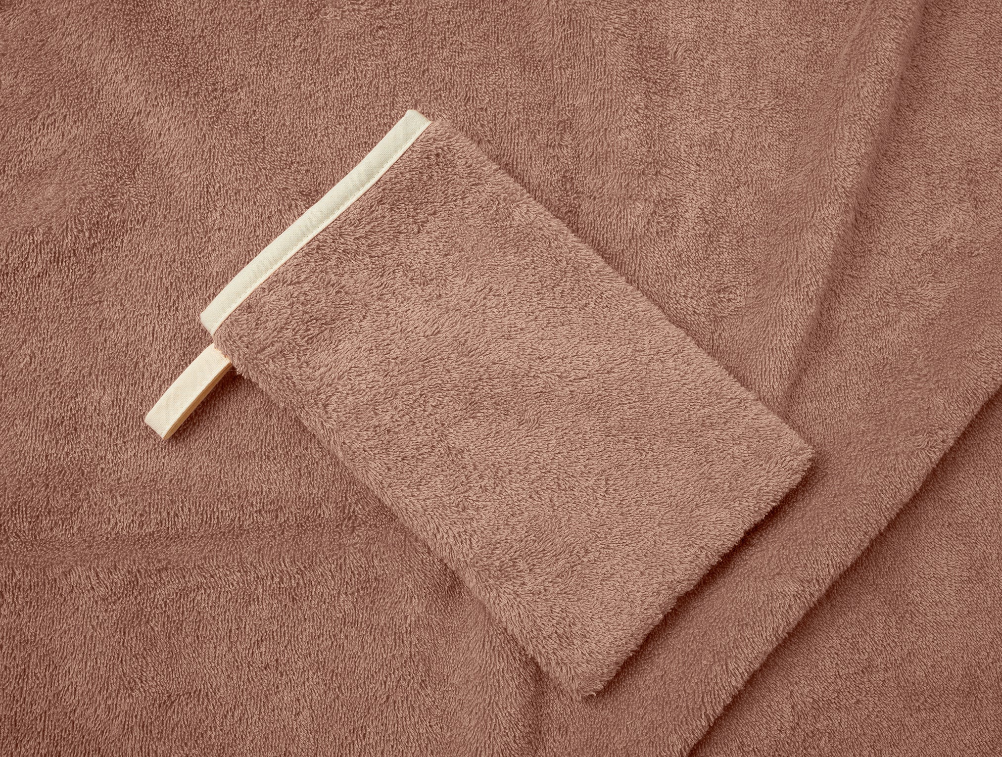 Set di asciugamano con cappuccio e guanto da bagno per neonati Cloud Loom™ Organic