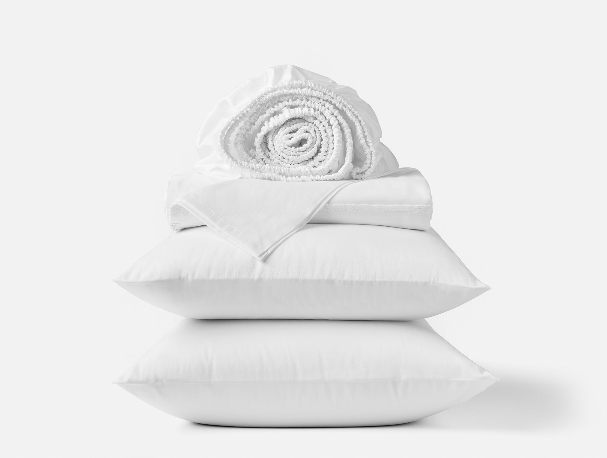 Set di lenzuola in raso organico Cloud Soft