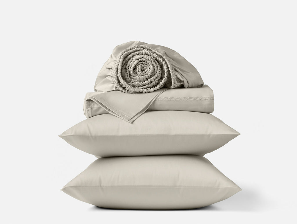 Set di lenzuola in raso organico Cloud Soft