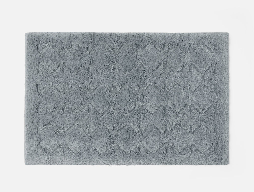 Tappeto da bagno organico Diamond Shag