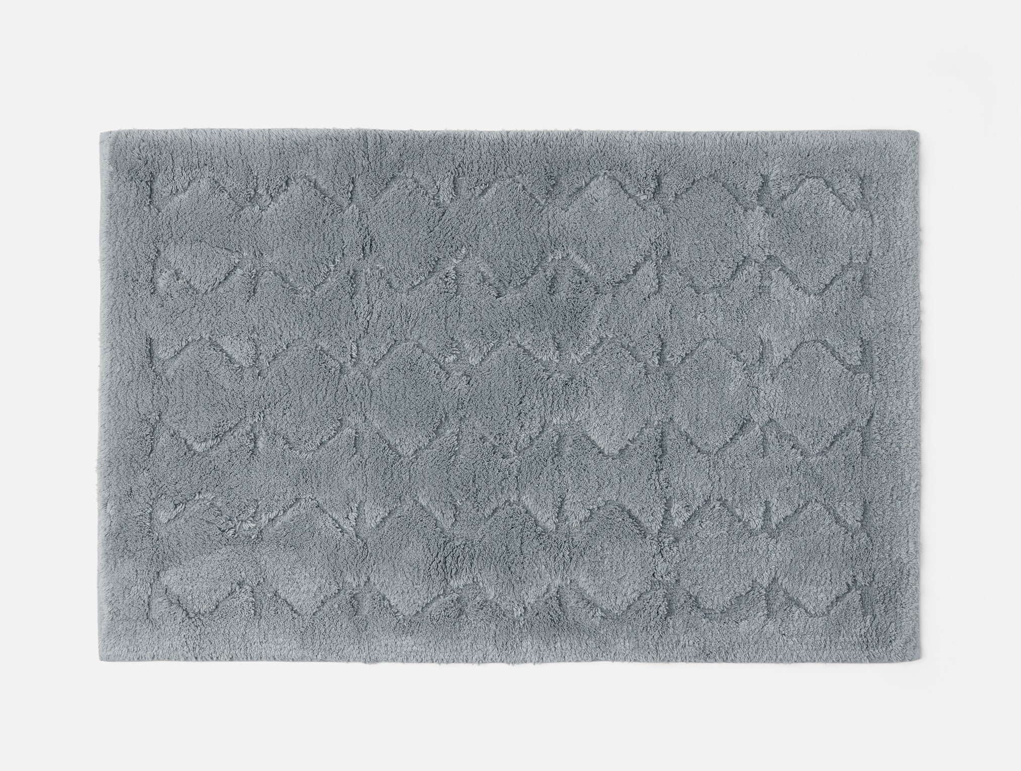 Tappeto da bagno organico Diamond Shag