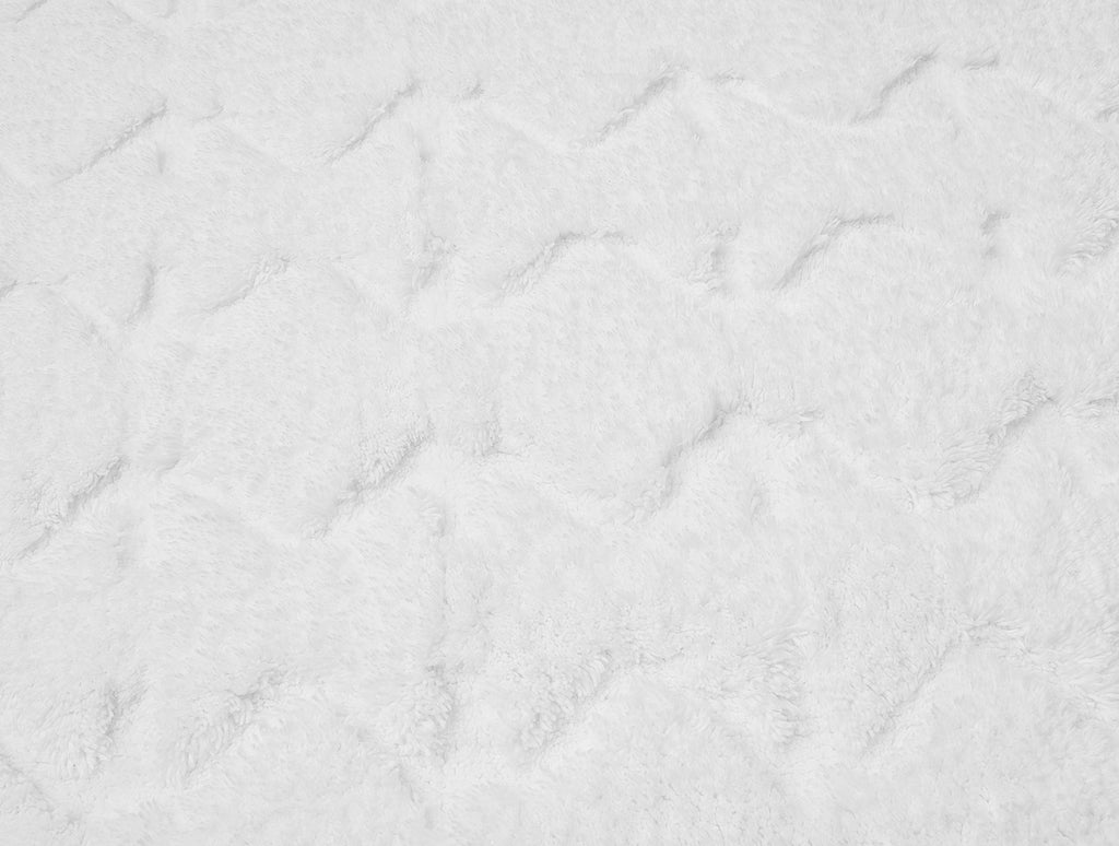 Tappeto da bagno organico Diamond Shag