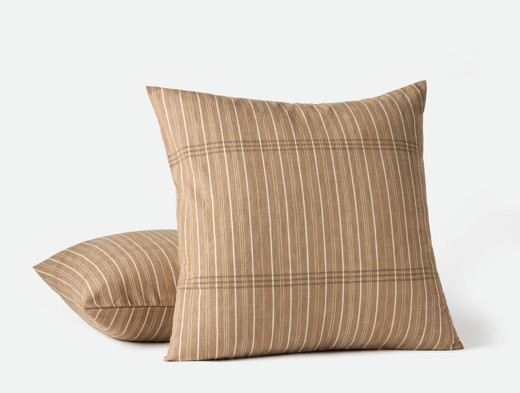 Federa decorativa per cuscino in legno di felce organico