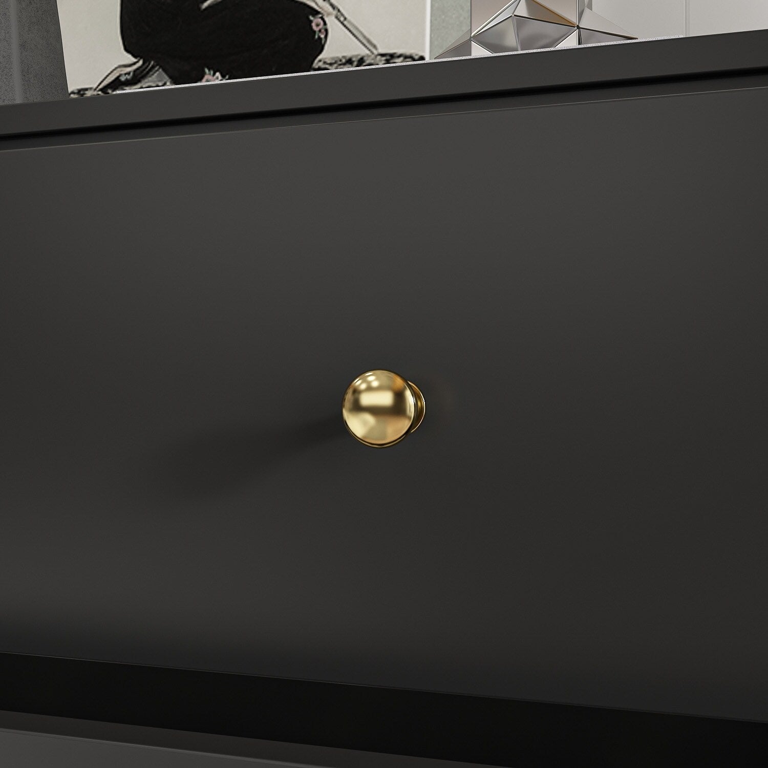 Cassettiera doppia a 10 cassetti per camera da letto, cassettiera bianca, ampia capacità di archiviazione