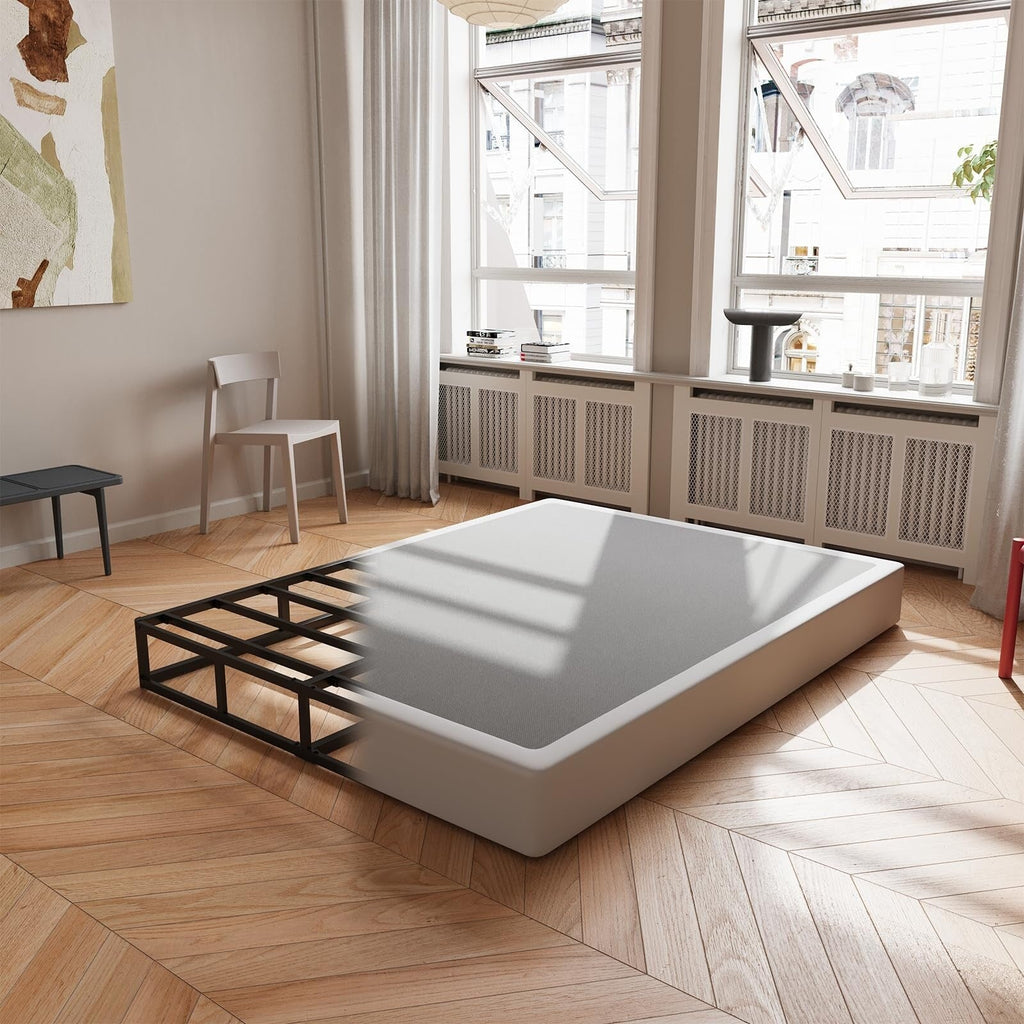 Molla in metallo a basso profilo da 5 pollici, struttura robusta con copertura grigia