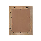 Specchio da parete in legno massello naturale rustico Carina di Furniture of America