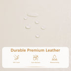 Pouf contenitore rettangolare imbottito 50,3 x 17,50 x 18 in similpelle