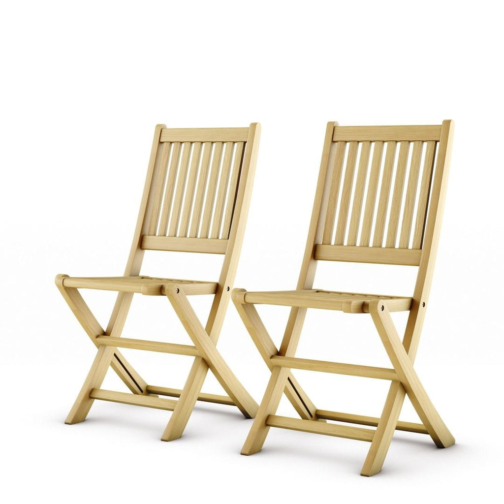 Set da pranzo per esterni Amazonia in legno di teak certificato FSC da 11 pezzi - 10 posti a sedere - 11 pezzi