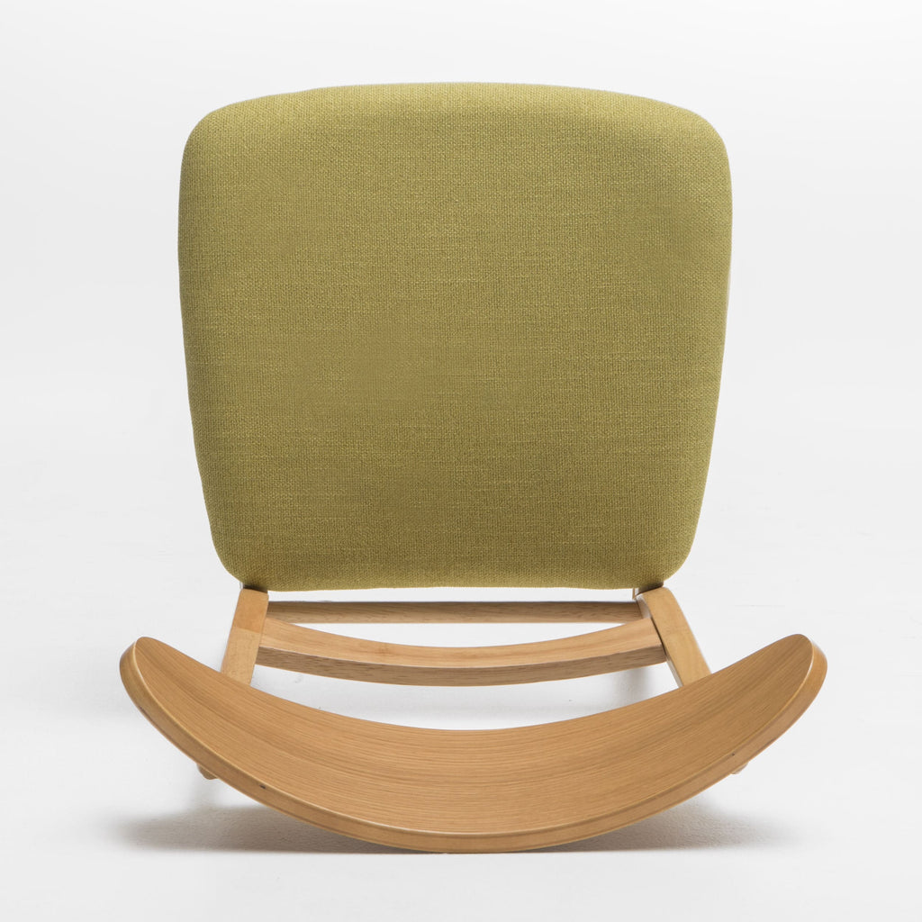 Sedia da pranzo Abrielle in legno di caucciù imbottita in stile moderno di metà secolo (set di 2) di Christopher Knight Home