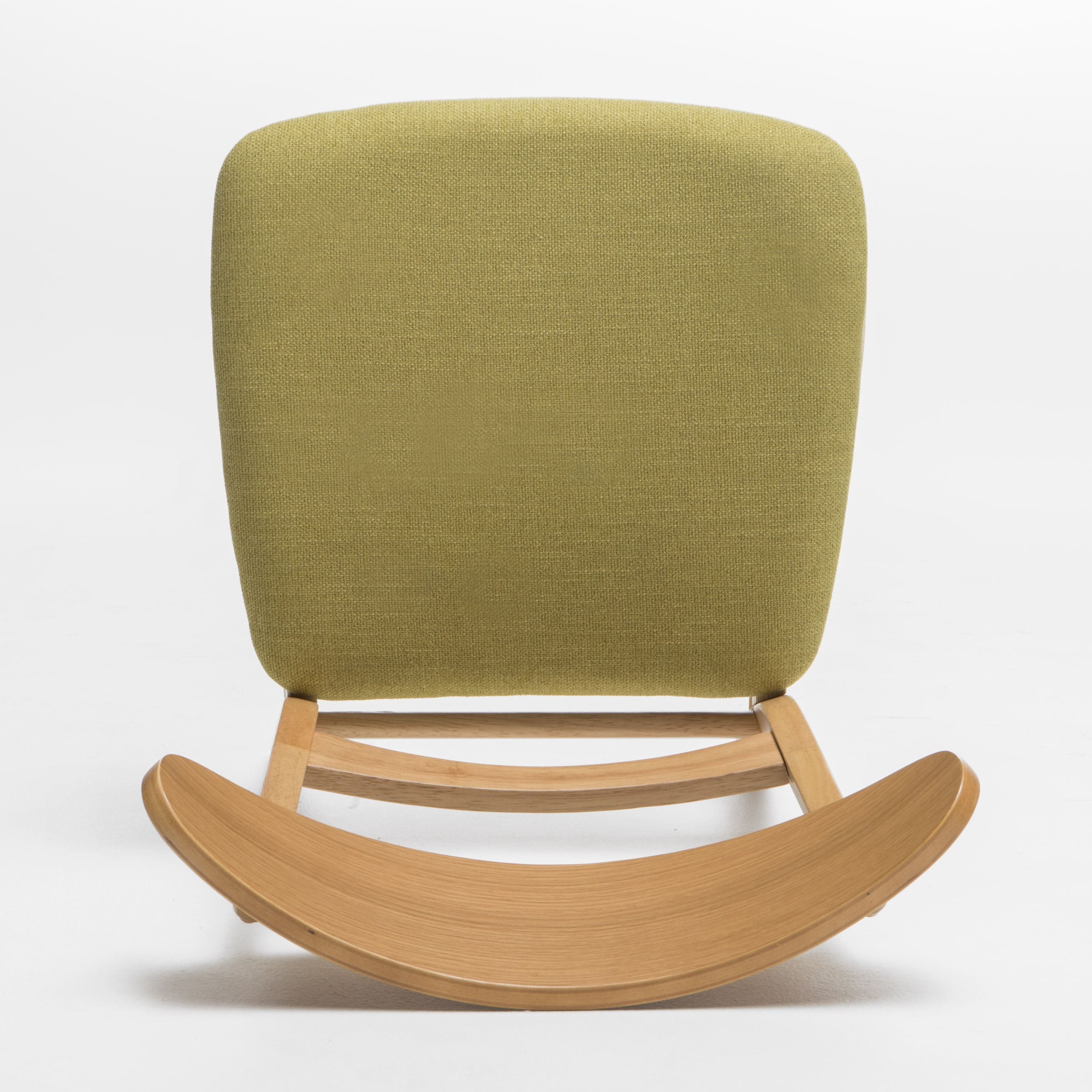 Sedia da pranzo Abrielle in legno di caucciù imbottita in stile moderno di metà secolo (set di 2) di Christopher Knight Home