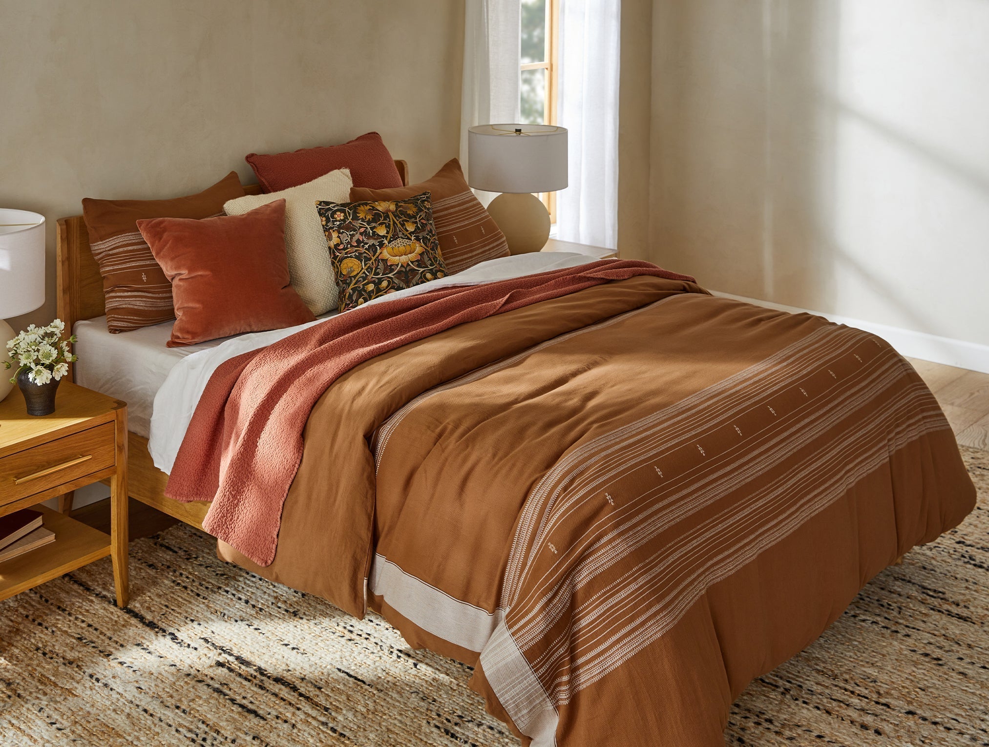 Copripiumino Dobby organico Coyuchi + Rejuvenation Inyo 