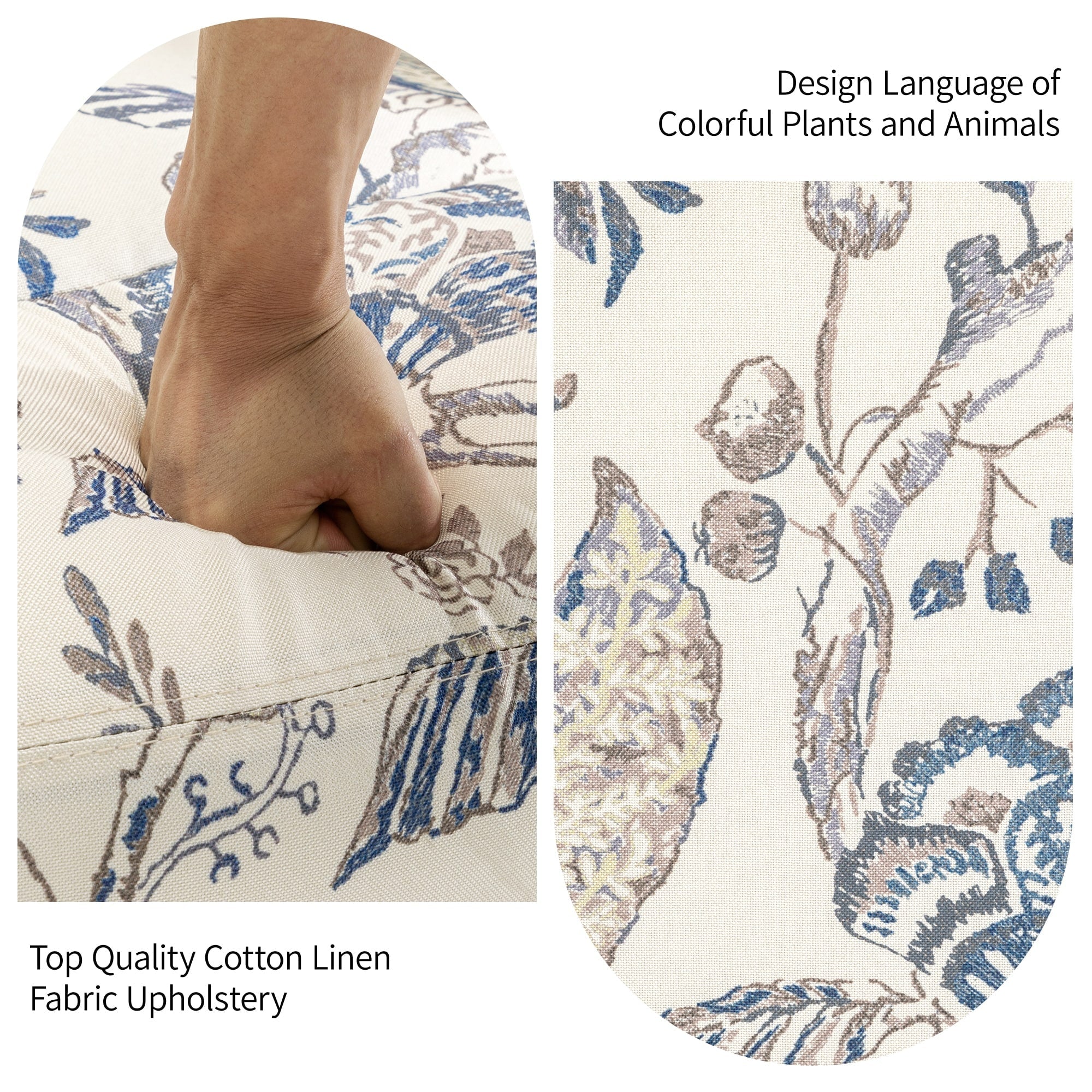 Poltrona reclinabile girevole manuale con schienale a spinta, modello W 29'', set da 2