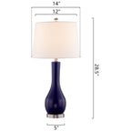 Set di lampade da tavolo in ceramica 28.5 con USB (set di 2)