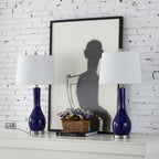 Set di lampade da tavolo in ceramica 28.5 con USB (set di 2)