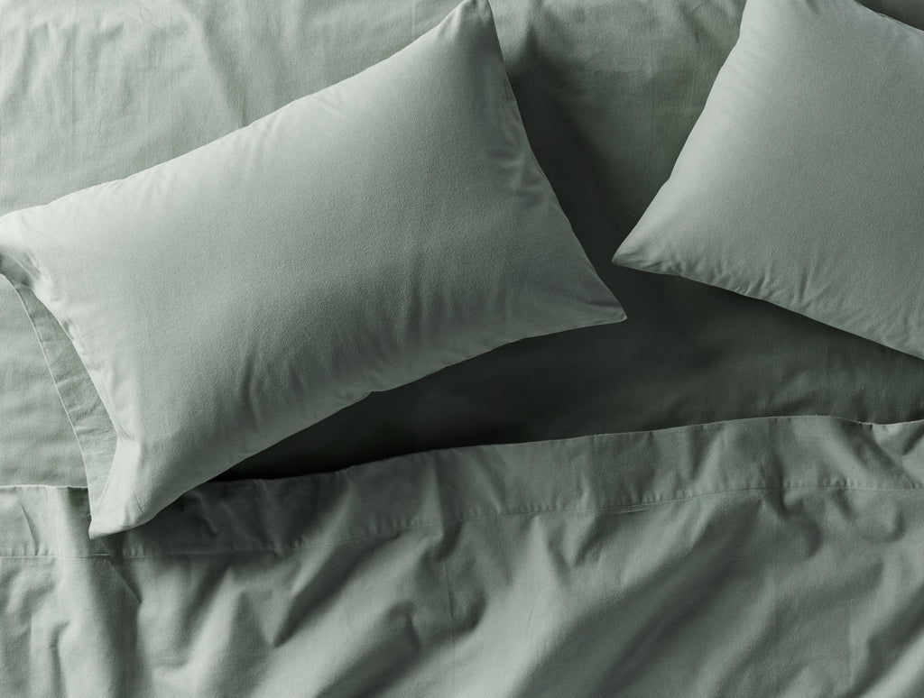Lenzuolo con angoli in flanella organica Cloud Brushed™ - Rinnovato