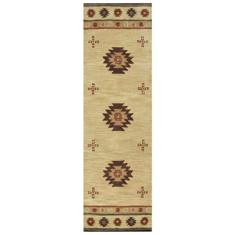 Tappeto in lana annodato a mano Alora Decor Ryder Southwestern