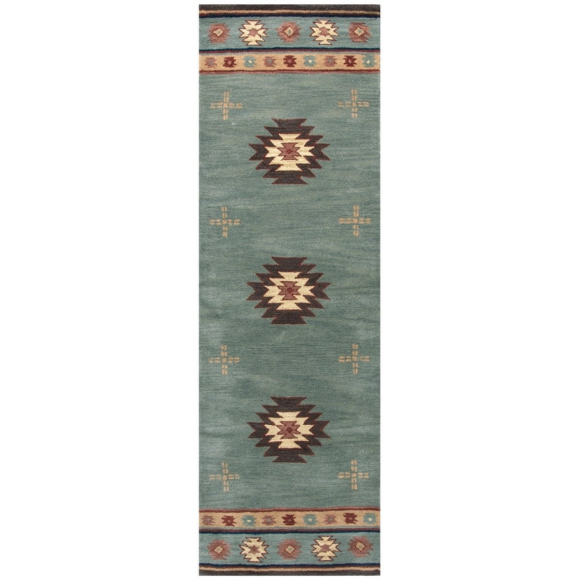 Tappeto in lana annodato a mano Alora Decor Ryder Southwestern