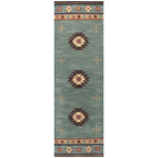 Tappeto in lana annodato a mano Alora Decor Ryder Southwestern