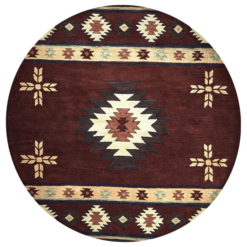Tappeto in lana annodato a mano Alora Decor Ryder Southwestern