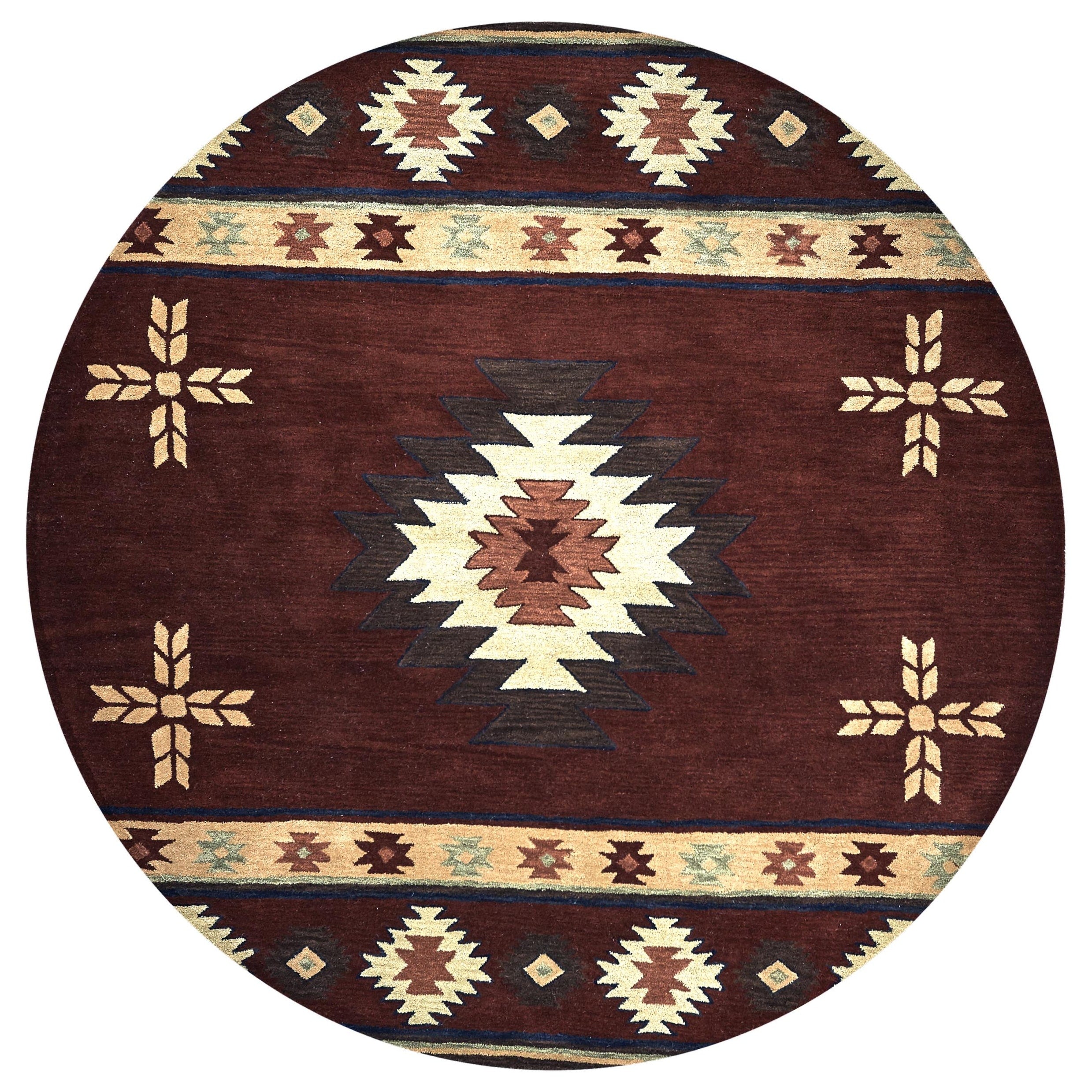 Tappeto in lana annodato a mano Alora Decor Ryder Southwestern