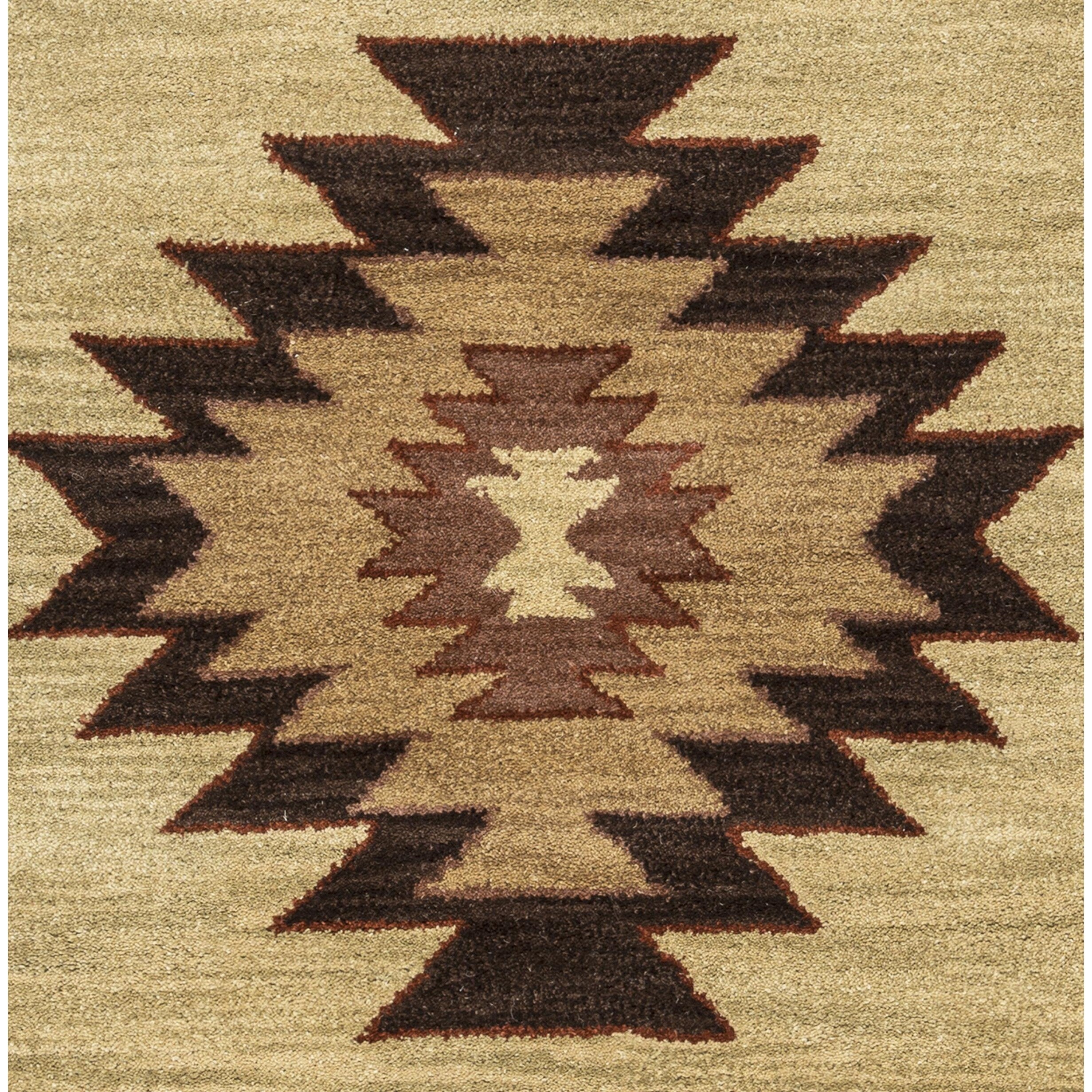 Tappeto in lana annodato a mano Alora Decor Ryder Southwestern