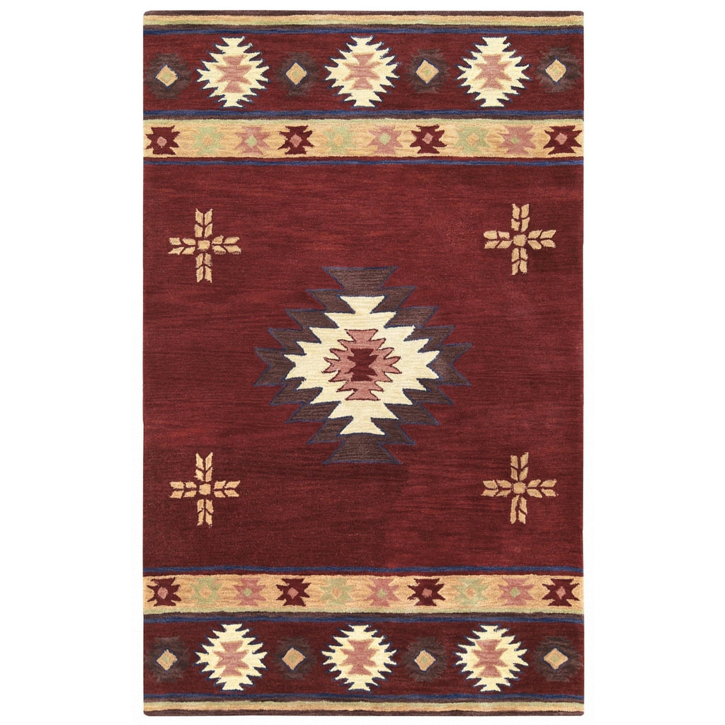 Tappeto in lana annodato a mano Alora Decor Ryder Southwestern