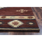 Tappeto in lana annodato a mano Alora Decor Ryder Southwestern