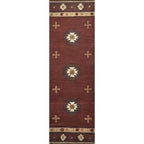 Tappeto in lana annodato a mano Alora Decor Ryder Southwestern
