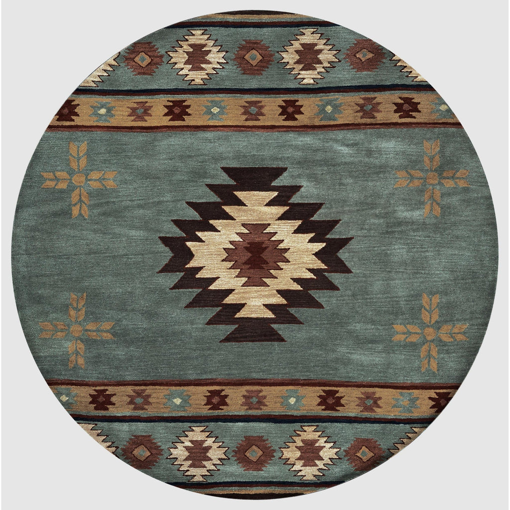 Tappeto in lana annodato a mano Alora Decor Ryder Southwestern