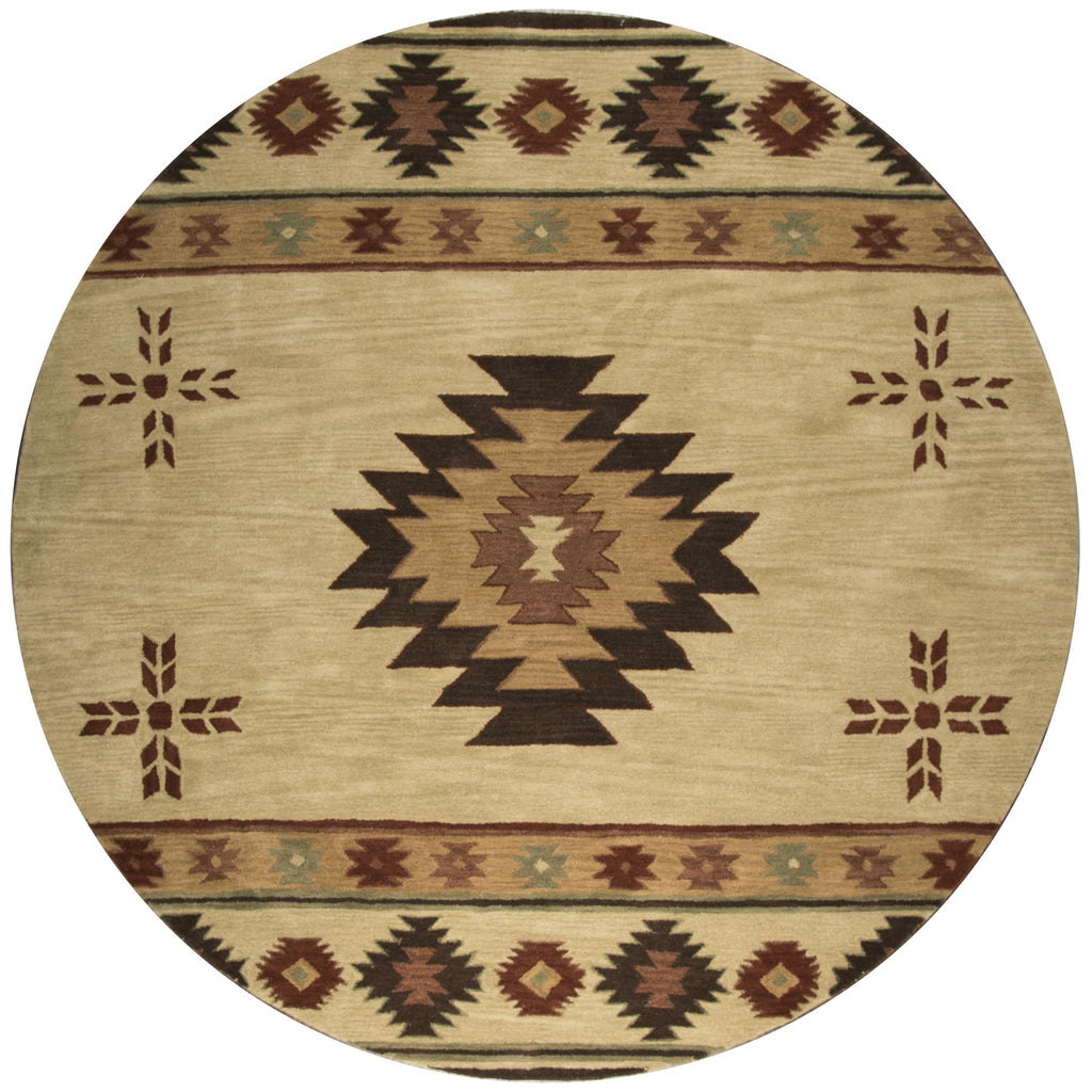Tappeto in lana annodato a mano Alora Decor Ryder Southwestern