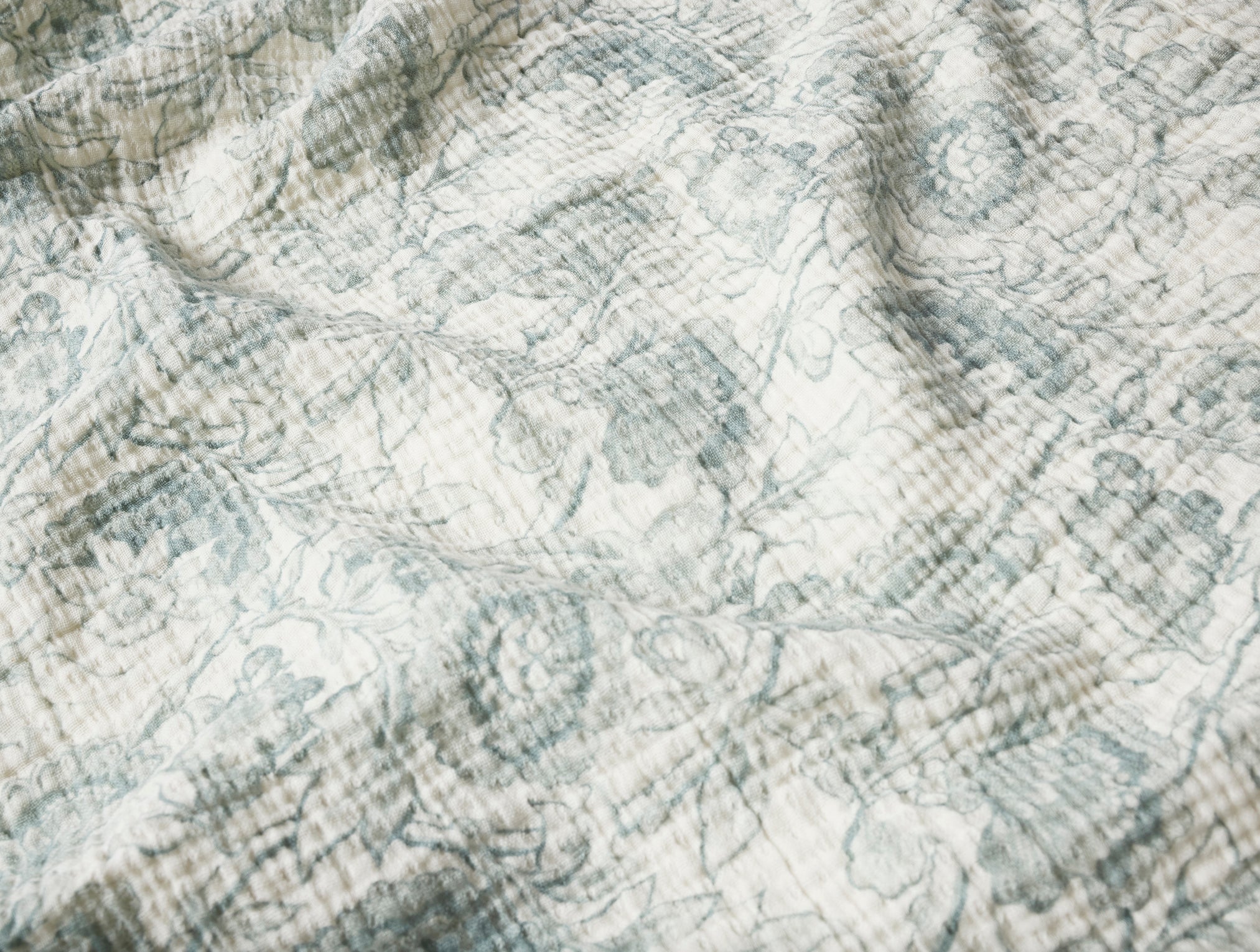 Coperta con stampa matelassé organica Balboa 