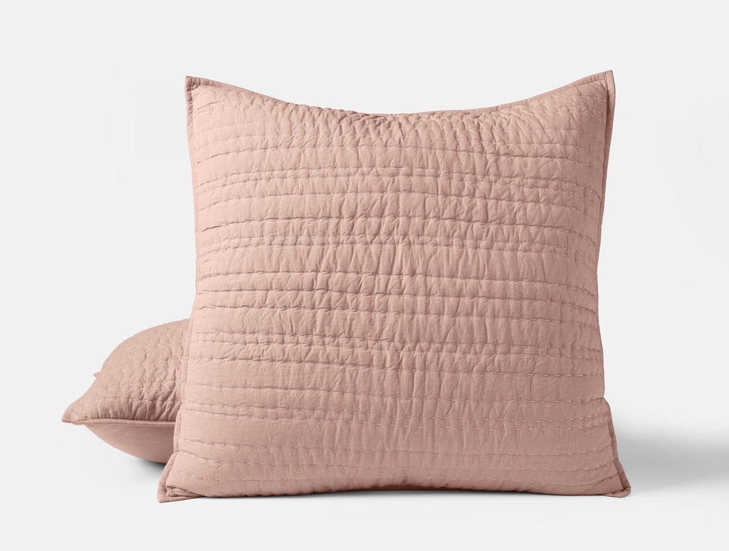 Federa organica cucita a mano con canale 