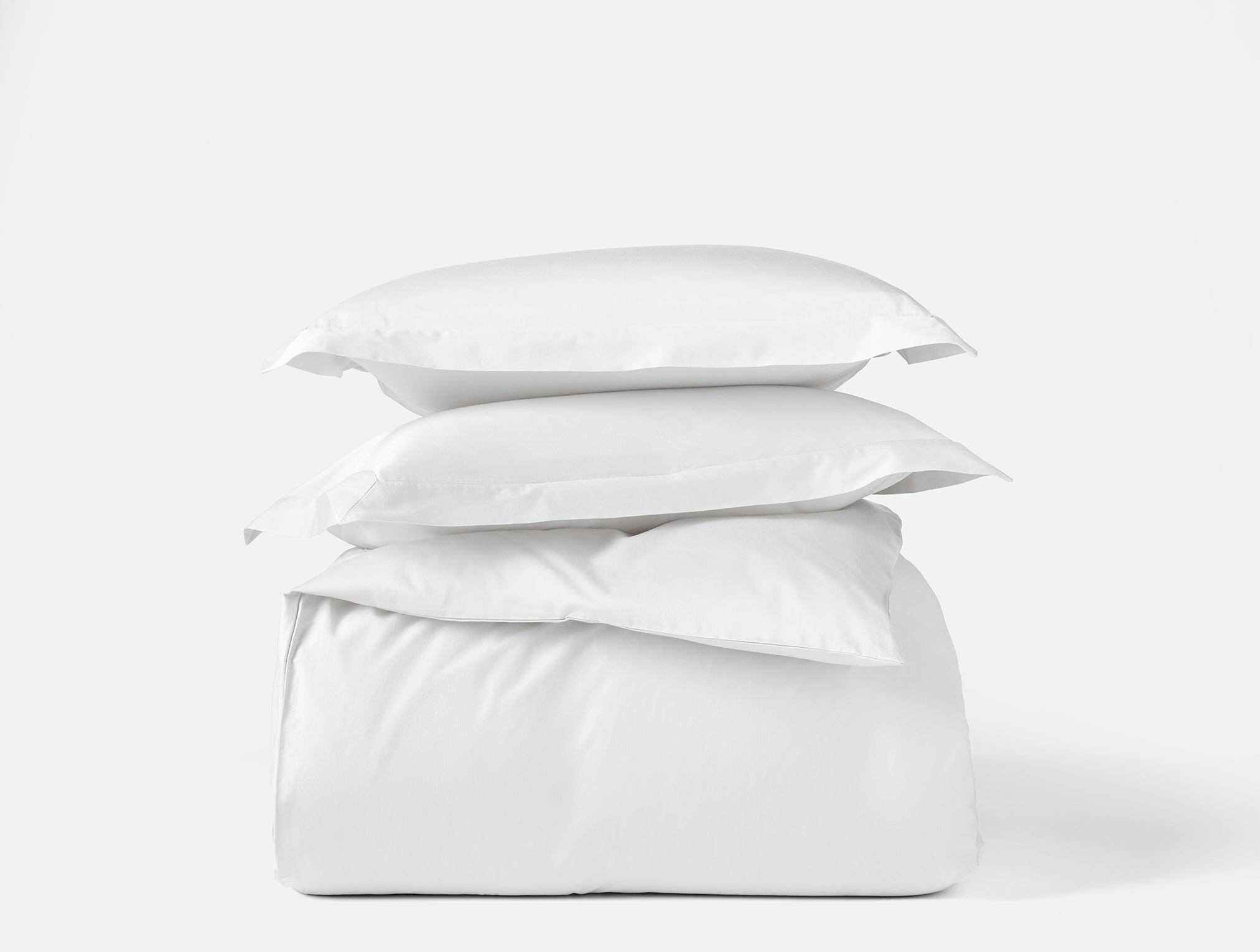 Set copripiumino in raso organico Cloud Soft